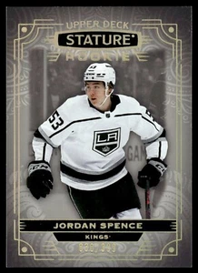 2022-23 UD Stature Rookie Jordan Spence 030/399 Los Angeles Kings #127 FB09 - Bild 1 von 3