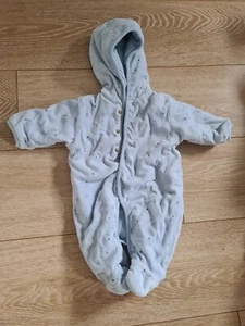 Winteroverall Wagenanzug Gr.56 Blau Baby - Bild 1 von 3