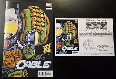 Cable (2020) #1 Skottie Young Variant SIGNED by Skottie Young with Notarized WOS - Image 1 of 4
