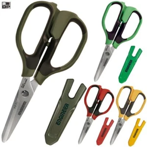 ENGINEER Multipurpose Scissors  PH-57 Stainless Blade  Serrated Edge Japan - Picture 1 of 16