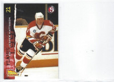1996-97 Saint John Flames (AHL) Jesper Mattsson
