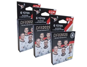 Panini 125 Jahre DFB Fussball Sticker | 3x Eco Blister Pack klein - Picture 1 of 3