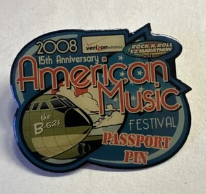 2008 American Music Fest - The B-52’s Passport Pin RARE! - Picture 1 of 1