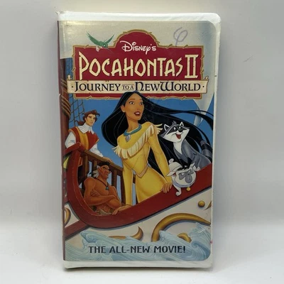 Pocahontas II: Journey to a New World VHS Disney Video Tape Movie VTG Clamshell - Image 1 of 4