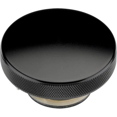 Tampão de radiador Billet Specialties Blk75120 16 lb preto liso anodizado - Imagem 1 de 4