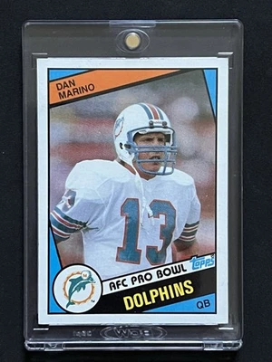 1984 年 Topps Set-Break #123 Dan Marino RC! 近乎完好或死亡中心 — 第 1/4 张图片