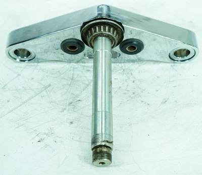 Harley Sportster XLH883 1989 OEM horquilla delantera inferior triple árbol abollado rasguño 1363 Foto 1 de 4