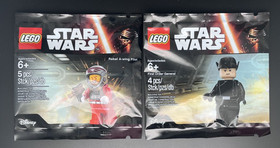 LEGO Star Wars: Rebel A-Wing Pilot (5004408) & First Order General (5004406) LOT