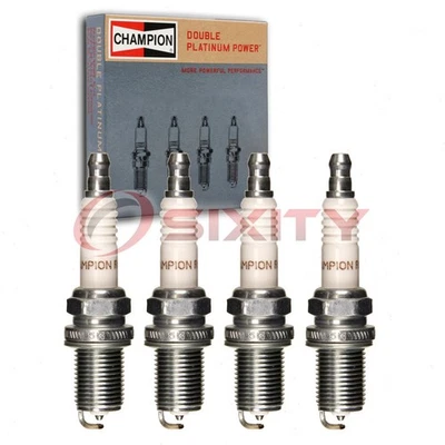 4 bujías Champion doble platino para Ford Probe 1993-1997 2,0 L L4 GB Foto 1 de 4