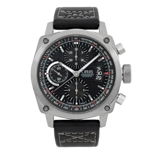 Oris BC4 43mm Steel Black Dial Automatic Men Watch 01 674 7616 4154-07 5 22 58FC - Picture 1 of 6