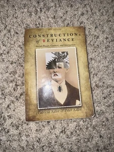 Constructions of Deviance (8th Edition) Paperback - Patricia Adler & Peter Adler - Picture 1 of 3