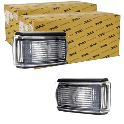 2X TYC BLINKER WEIß BEIDSEITIG PASSEND FÜR VOLVO 240 740 760 850 940 960 C70 - Bild 1 von 3