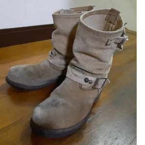 Botas Red Wing Botas de Ingeniero Gamuza 8268 Beige Talla 7D 25cm De JP z115 - Imagen 1 de 9