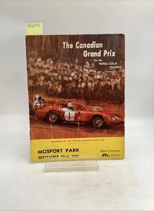Mospart Park Program 1962 Canadian Grand Prix Grey Murray Pepsi-Cola Trophy - Picture 1 of 5