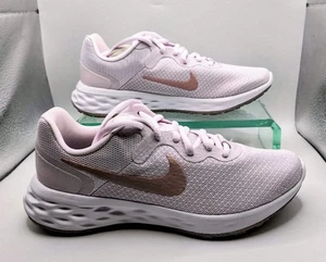 Nike Revolution 6NN Damen Sneaker UK 4,5 Light VioletChampagne-White DC3729500 - Bild 1 von 18