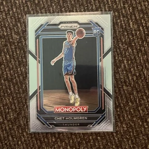 2022-23 Panini Prizm Monopoly Chet Holmgren Rookie #63 Oklahoma City Thunder RC - Picture 1 of 1