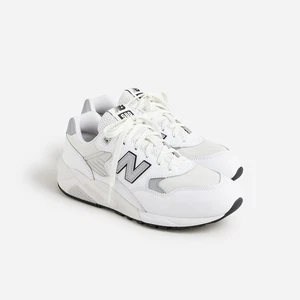 Size 9 - New Balance 580 White Silver Metallic - Picture 1 of 8