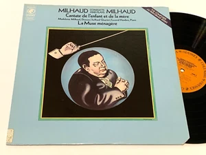 MILHAUD Conducts and plays Milhaud Juilliard Quartet Hambro La Muse Menagere - Picture 1 of 5