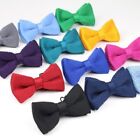 New Woven Knit Knitted Bowtie Woven Pre Tied Neck Bow Tie Matching Collar Band