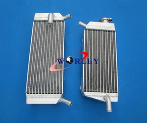 L+R Aluminum Radiateur Pour 2005-2016 Honda CRF450X 2006 2007 2008 2009 2010 11 - Photo 1/5
