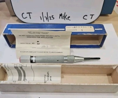 ИНСТРУМЕНТ ДЛЯ ИЗВЛЕЧЕНИЯ ВСТАВКИ УСИЛИТЕЛЯ 380306-2 контактная печатная плата соединитель инструмент - Изображение 1 из 4