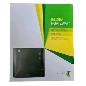 Telstra T-Gateway Technicolour TG797 Modem Router & Wi Fi in One - Picture 1 of 6