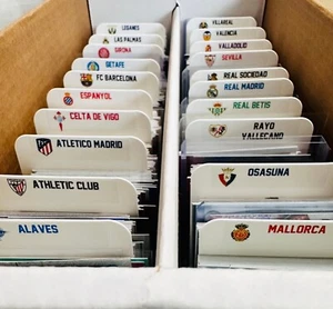 (20) HOHE Sportkartenteiler mit 20 KOSTENLOSEN SERIE A Teams Etiketten - Bild 1 von 7