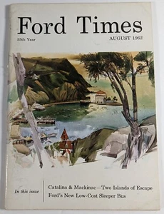 Ford Times Magazin der Ford Motor Company August 1962 - Bild 1 von 2