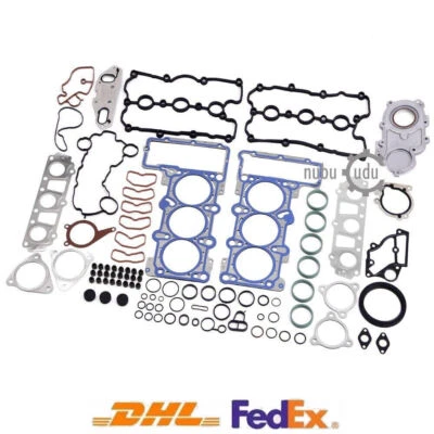 Комплект уплотнений прокладок для капитального ремонта двигателя для Audi A4 A5 B8 A6 C6 Q5 3.2 FSI CALA CALB - Изображение 1 из 4