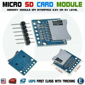1 x Módulo de Tarjeta Micro SD TF Módulo de Memoria Mini SD para Interfaz Arduino AVR SPI - Imagen 1 de 10