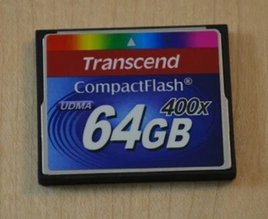 Transcend 64GB 400x CF Card - Picture 1 of 1