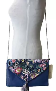 Tavisha Embroidered Crossbody Bag Floral Hippie Boho Indian Purse Brand New - Picture 1 of 10