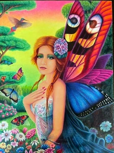Butterfly Fairy: Original artwork - Picture 1 of 1