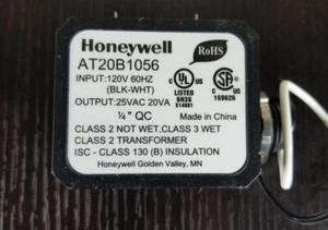 Honeywell AT20B1056 class 2 Transformer Foot Mounted 120VAC - Picture 1 of 3