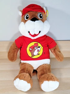 Buc-ees Plush Bucky Beaver Stuffed Animal 27" Embroidered Eyes Bucees Logo w/Tag - Picture 1 of 11