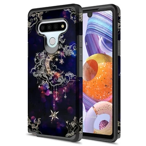 For LG Stylo 6 Hybrid Graphic Fashion Cute Colorful Silicone Case - Picture 1 of 7