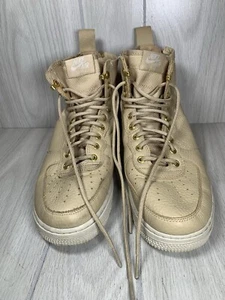 Nike Turnschuhe Größe 9 SF AF1 Mid Urban Utility FTWR Leder 2017 917753-200 Sehr guter Zustand - Bild 1 von 11