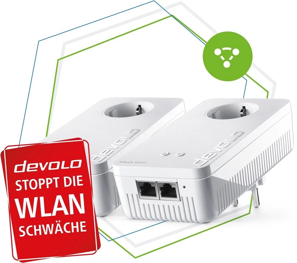 devolo Mesh WLAN 2 Starter Kit - Weiß