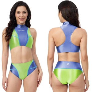 AMORESY Japonés Niña Traje de Baño Animadora Sexy Lindo Calzoncillos Fútbol Bikini Conjuntos - Imagen 1 de 50