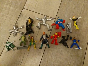 Lote de figuras de acción en miniatura de Marvel - X Men Iron Man Silver Surfer Thor Rogue ++ - Imagen 1 de 6