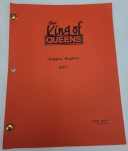 THE KING OF QUEENS / David Bickel 2006 TV Script, Kevin James "Buggie Nights" - Picture 1 of 15