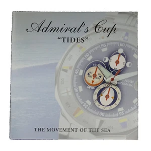 CORUM ADMIRAL'S CUP "TIDES" THE MOVEMENT OF THE SEA PAMPHLET - OPEN PAPERS - Bild 1 von 3