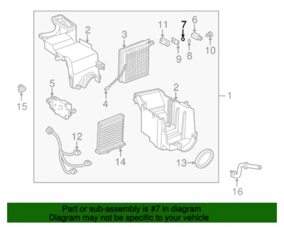( 1 ) GENUINE LAND ROVER JUU100560 O-RING - Expansion Valve 1996-2006 Freelander - Image 1 of 3