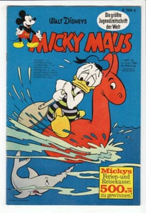 Micky Maus 1968 Nr. 28 altes Original Heft in schönen Zustand ! - Bild 1 von 5