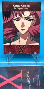 Tarjeta Promocional Karen Kasumi Anime TV X Project Series Animación Pionera 2002 Ex - Imagen 1 de 2
