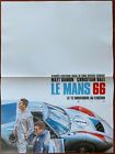 Affiche Le Mans 66 James Mangold Matt Damon Christian Bale Ford Ferrari 40X60cm