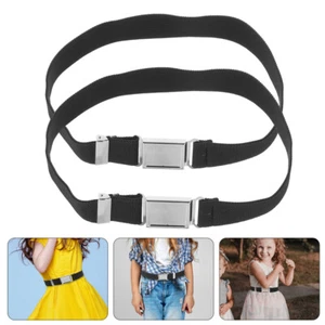 2 Pcs Magnet Buckle Belt Kids Waistband Magnetic Belts Girl Child Toddler - Picture 1 of 12