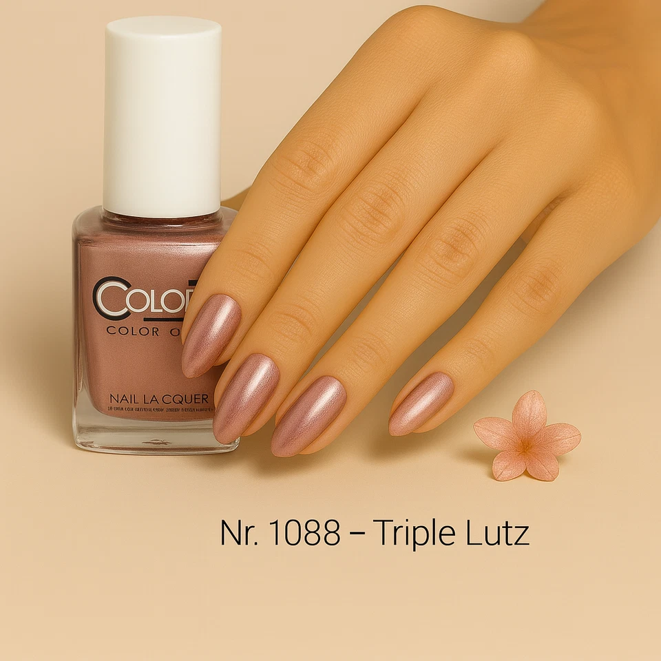 Nagellack Metallic Hologramm Chrome Silber Nails Polish 15ml PREMIUM Made USA - Bild 1 von 2