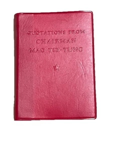 Little Red Book Quotations from Chairman Mao TSE-TUNG 1966 First Edition Engl - Picture 1 of 13