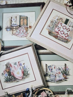 Paula Vaughan's Quilts For all Seasons Counted Cross Stitch Pattern - Image 1 of 4